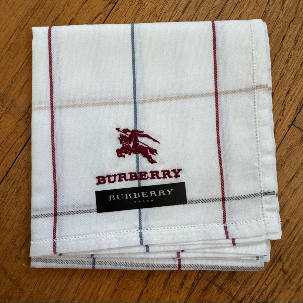 Burberry White Handkerchief BNWOT